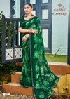 Flowers Vol 1 By Kashvi Major Georgette Best Saree Wholesale Shop In Surat
